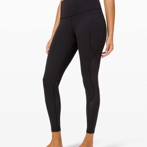 lululemon Wunder Under 25" - Black - Size 8